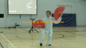 Double Fan Teaching Video - Liming Yue